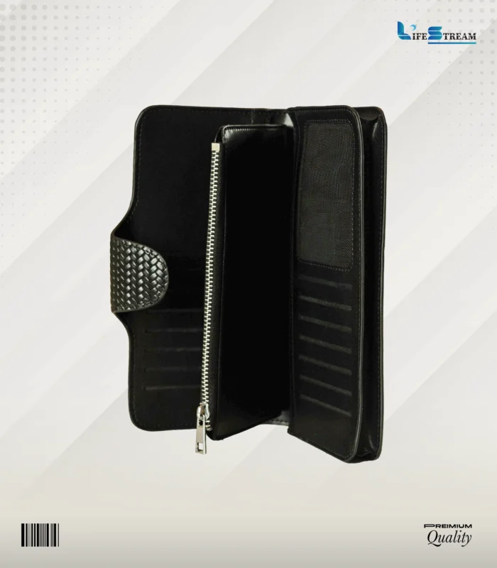 Ladies Hand Purse – Stylish & Functional (Black)