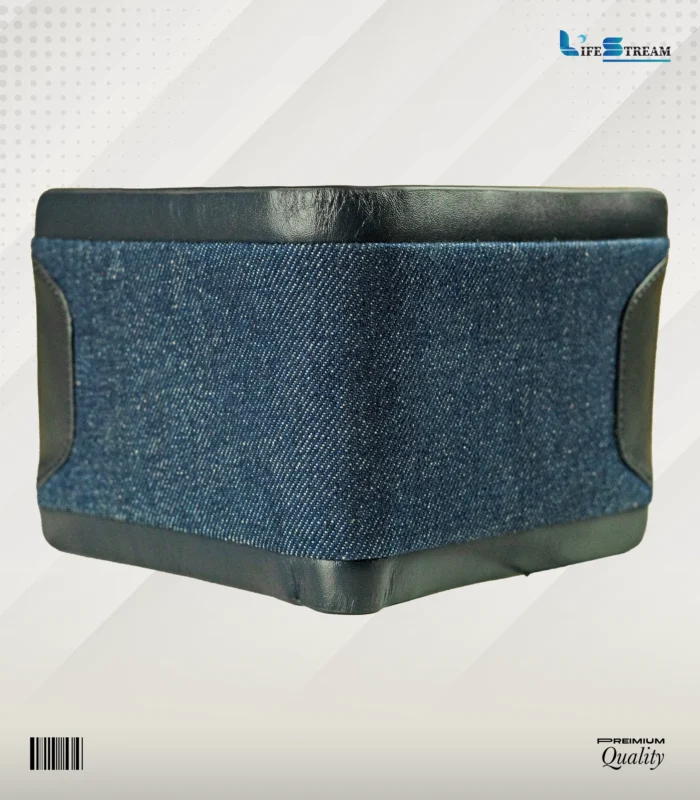 Leather & Denim Wallet